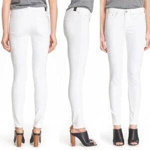 Vince Riley Skinny Jeans Optic White